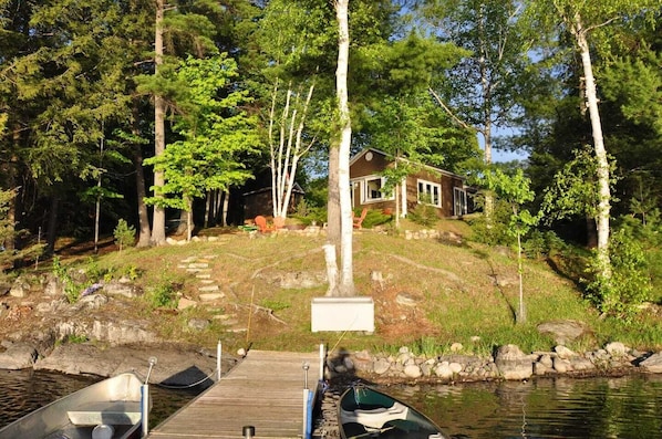 View from the dock