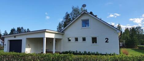 Außenansicht des Gebäudes. Villa Norrland