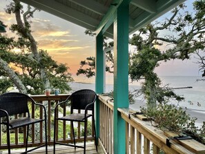 Sunrise coffee on the beach!!!