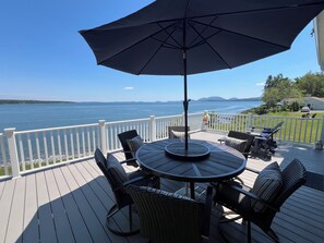 New patio dining set