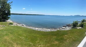 Panoramic of the backyard