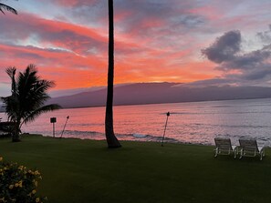 YOUR VIEW FROM OUR GROUND FLOOR LANAI.