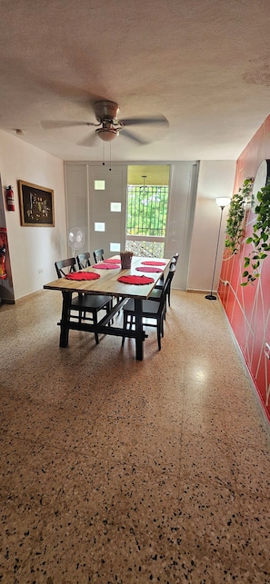 Our main dining room for 6 people