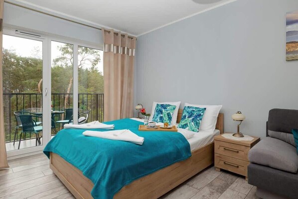 Apartment Na Wydmach A24 with balcony