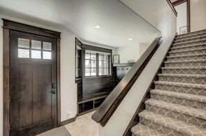 Entrance from the front door