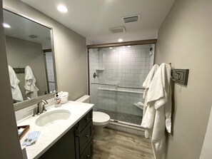 Bathroom with humidity control