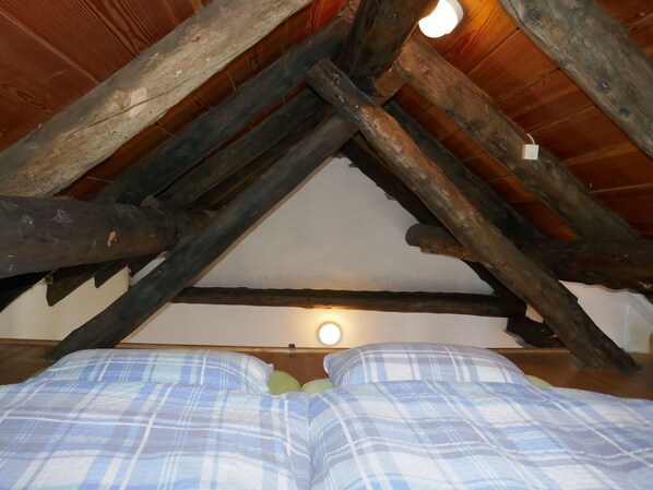 Property, Wood, Beam, Hardwood, Tints And Shades, Attic, Ceiling, Wood Stain, Tree