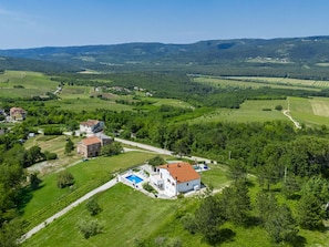 Landschaft, Vogelperspektive, Wohngebiet, Einfach, Ländliches Gebiet, Hügel, Hochland, Grundstueck, Luftaufnahmen, Menschliche Siedlung
