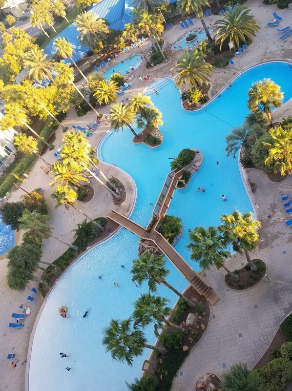 Gorgeous pool! We also offer a heated pool & hot tub