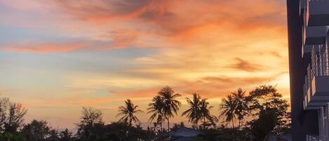 Our room is where you can witness a stunning sunset every day