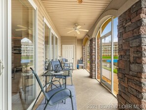 Outside screened in sunroom