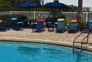 BeachCrest Pool w/ new furniture