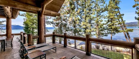 It doesn't get better than a balcony overlooking gorgeous Lake Tahoe!