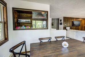 Game Area and Dining Area