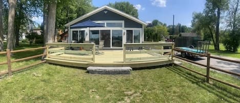 Deck view to the lake