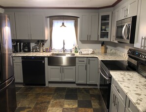 Renovated kitchen 