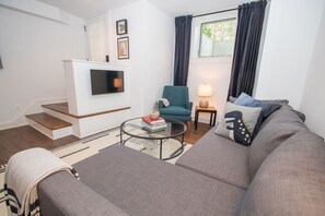 Living room with TV and WiFi