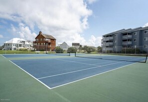 Tennis courts open year round