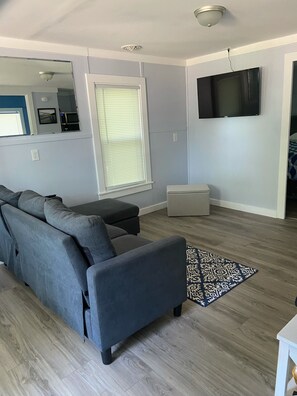 Living room with mini sectional