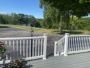 Lake view from deck.