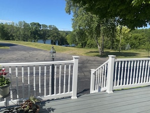 Lake view from deck.