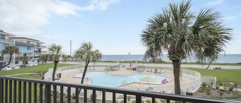 Welcome to Sea Dancer 210 - Incredible views, the beach right in your backyard…yes, this is the site of your next great family vacation!