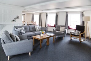 Very sunny living room