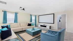 Cozy vibes: Modern comfort for movie nights