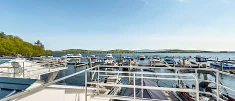 Upper Deck of house boat