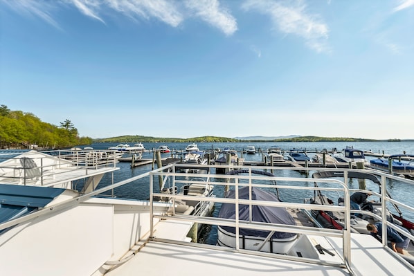 Upper Deck of house boat