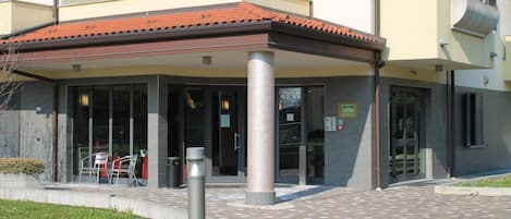 Ingresso della struttura
