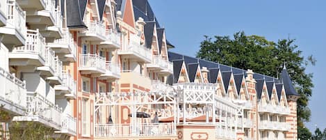 Façade de l’hébergement