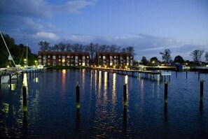 Front of property – evening/night