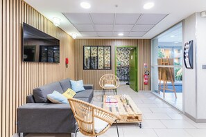 Sala de estar do lobby