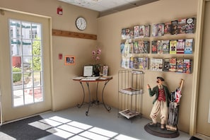Interior entrance
