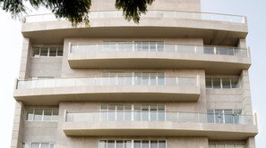 Fassade der Unterkunft