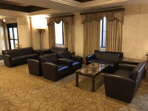 Sala de estar en el lobby