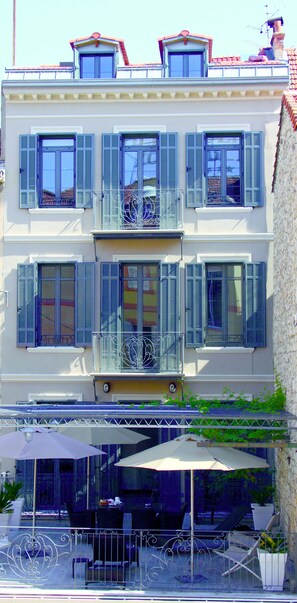 Fassade der Unterkunft