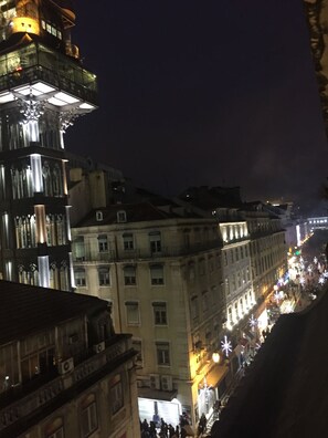 Blick von der Unterkunft