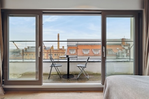 Udsigt fra balkon