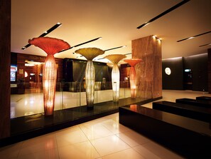 Check-in/check-out kiosk