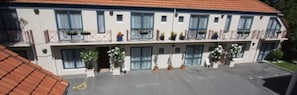 Fassade der Unterkunft