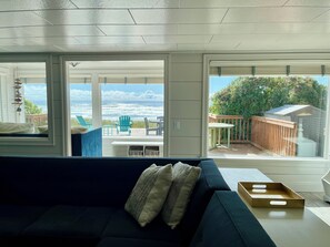 Full ocean view from living room.
