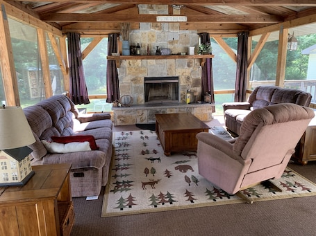 Screened porch