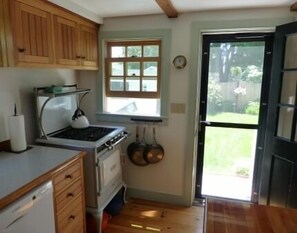 Back entrance to kitchen.