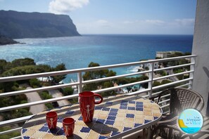 Terrasse avec vue mer