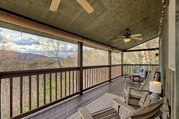 View from the deck