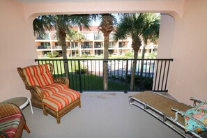 St. Augustine Beach Rentals Living Room Balcony