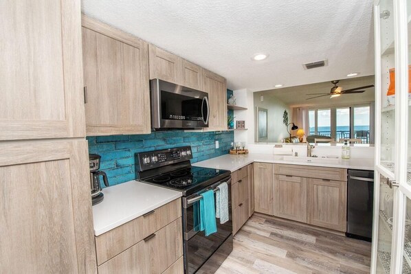 St. Augustine Ocean Front Rentals Kitchen