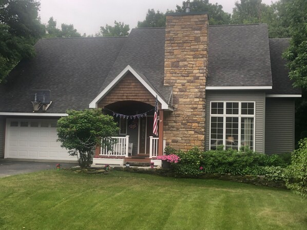 2 story house with bedrooms on the second floor. 